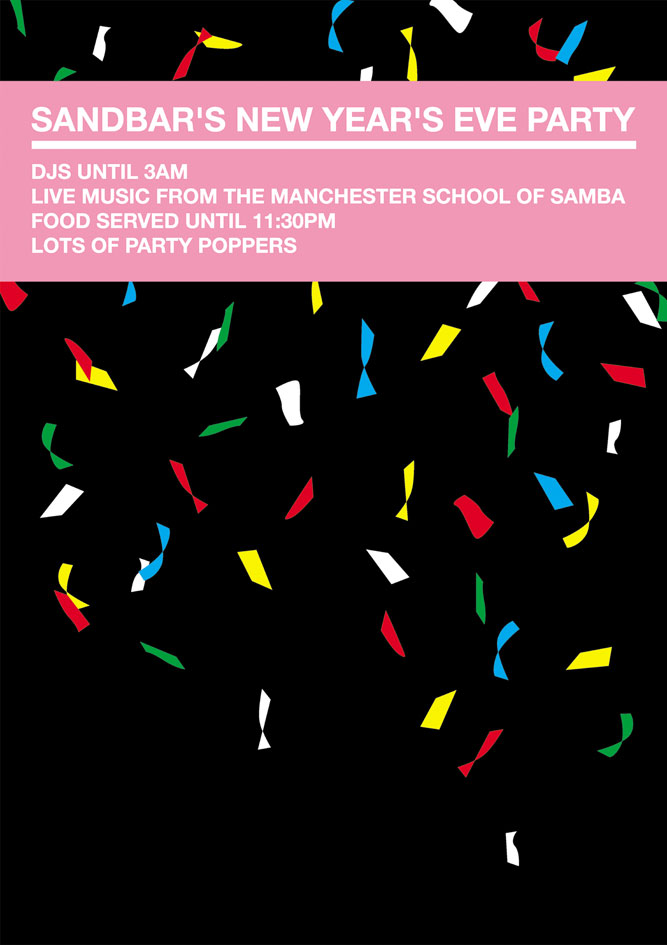 NYE Party Sandbar Manchester 2016